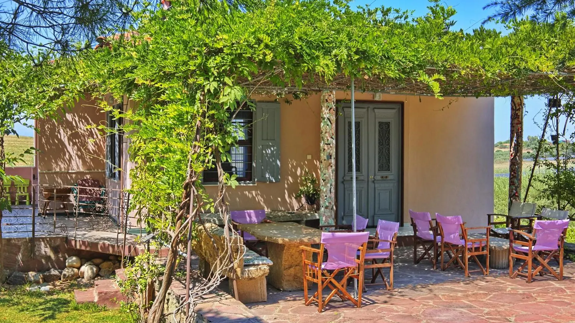 Semesterbostad Vintage Country House In Halkidiki Néa Fókaia