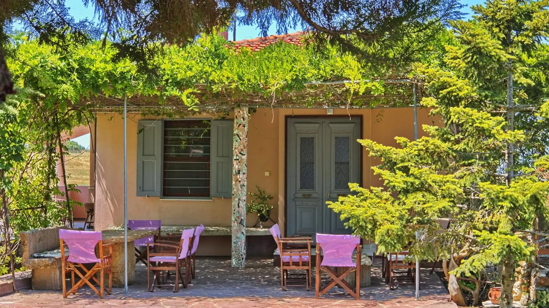 Vintage Country House In Halkidiki Néa Fókaia Semesterbostad